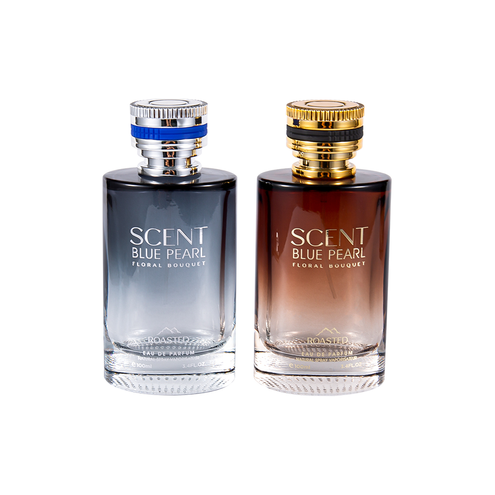 KY1109-WJ2098 100ML Botol Minyak Wangi Kaca Timbul Dengan Penutup Minyak Wangi Pcta